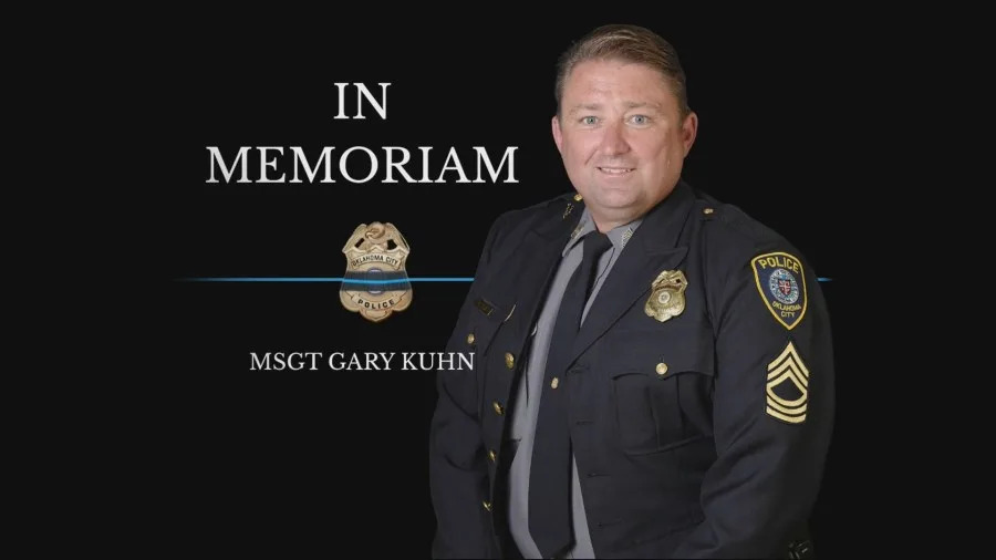 Oklahoma City Police officer MSGT Gary Kuhn passes away, Image KFOR