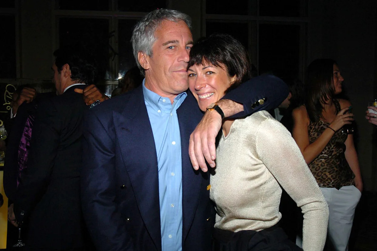 Jeffrey Epstein and Ghislaine Maxwell (Patrick McMullan via Getty Images file)