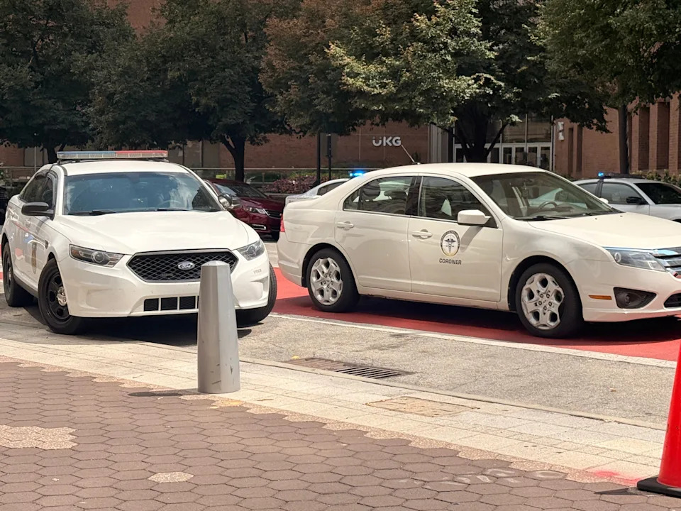 Indianapolis Metropolitan Police are investigating a death after a body was found at a government building downtown on Aug. 14, 2025.