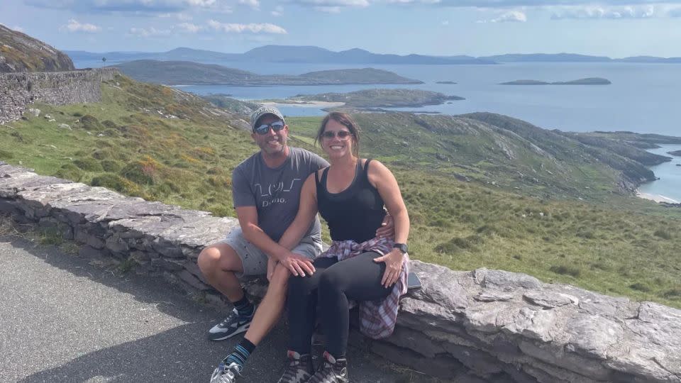Dirk y Kerri se sinceraron durante el viaje a Irlanda.