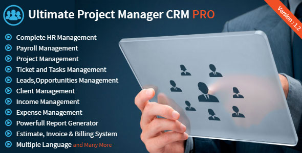 Ultimate Project Manager CRM PRO v1.2 Ultimate Project Manager CRM PRO v1.2