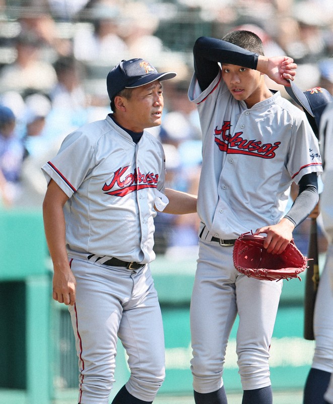 「悲惨な状態から最後は…」　京都国際監督がエース称賛　夏の甲子園