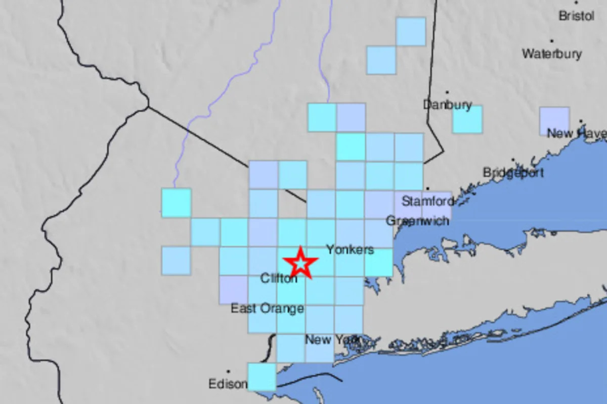 Earthquake hits New York City and New Jersey late Saturday as residents report buildings shaking