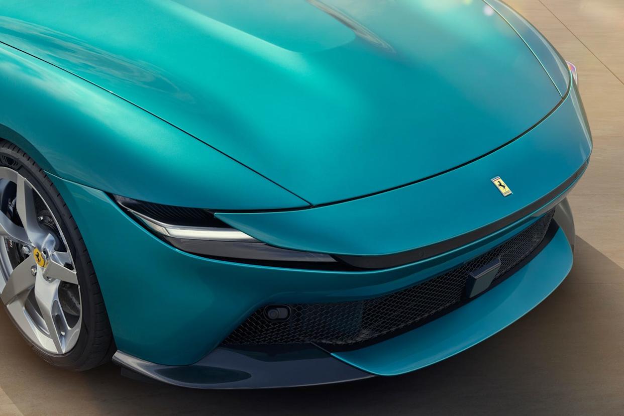 This Patent Ferrari Applied for Could Save Front Splitters By Warning Drivers Before They Scrape