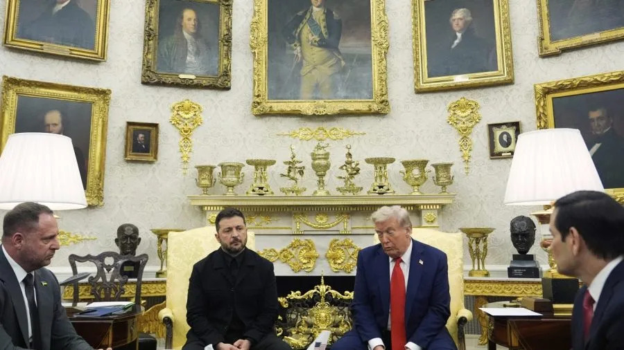 Pro-Trump pundit tells Zelensky he looks ‘fabulous’ in his suit at White House