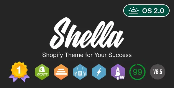 Shella - Multipurpose Shopify Theme. Fast, Clean and Flexible v6.5.4