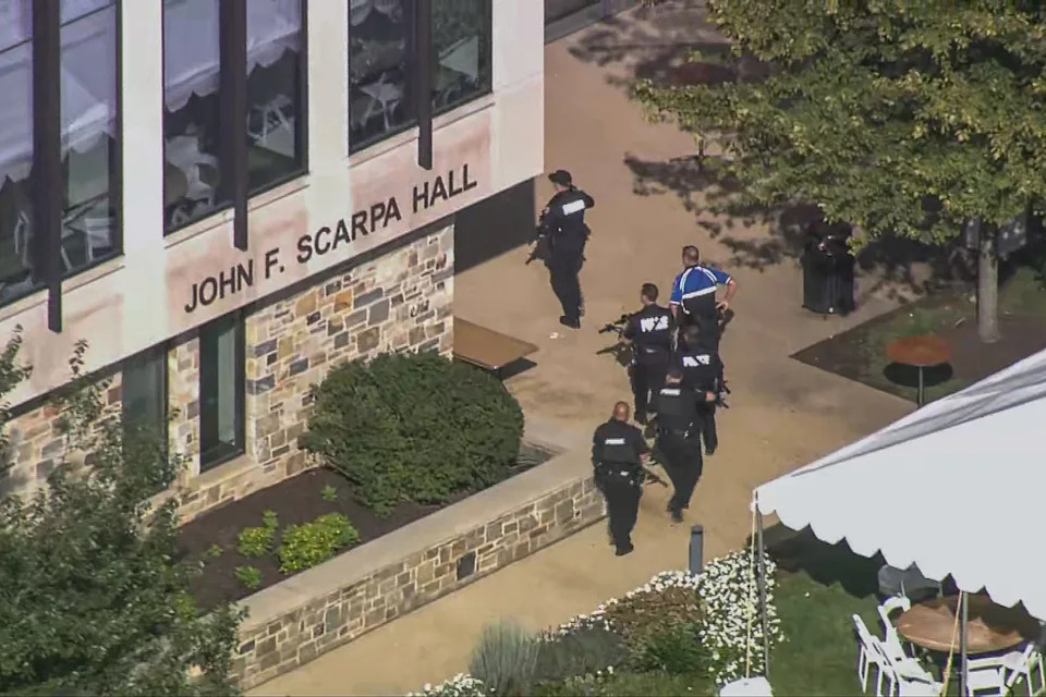 Students at Villanova University were alerted to an active shooter situation on campus (NBC Philadelphia)