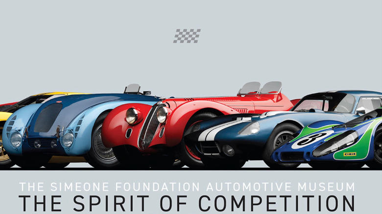 The cover of a book about racing