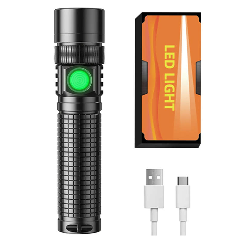 Walmart's $30 Rechargeable Flashlight Is on Sale for $10, and It's 'Impressively Bright'