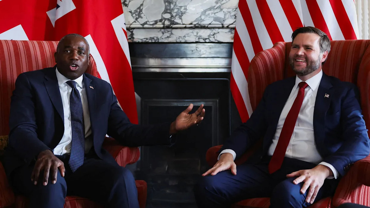 Vance and Lammy host Ukraine talks ahead of US-Russia summit