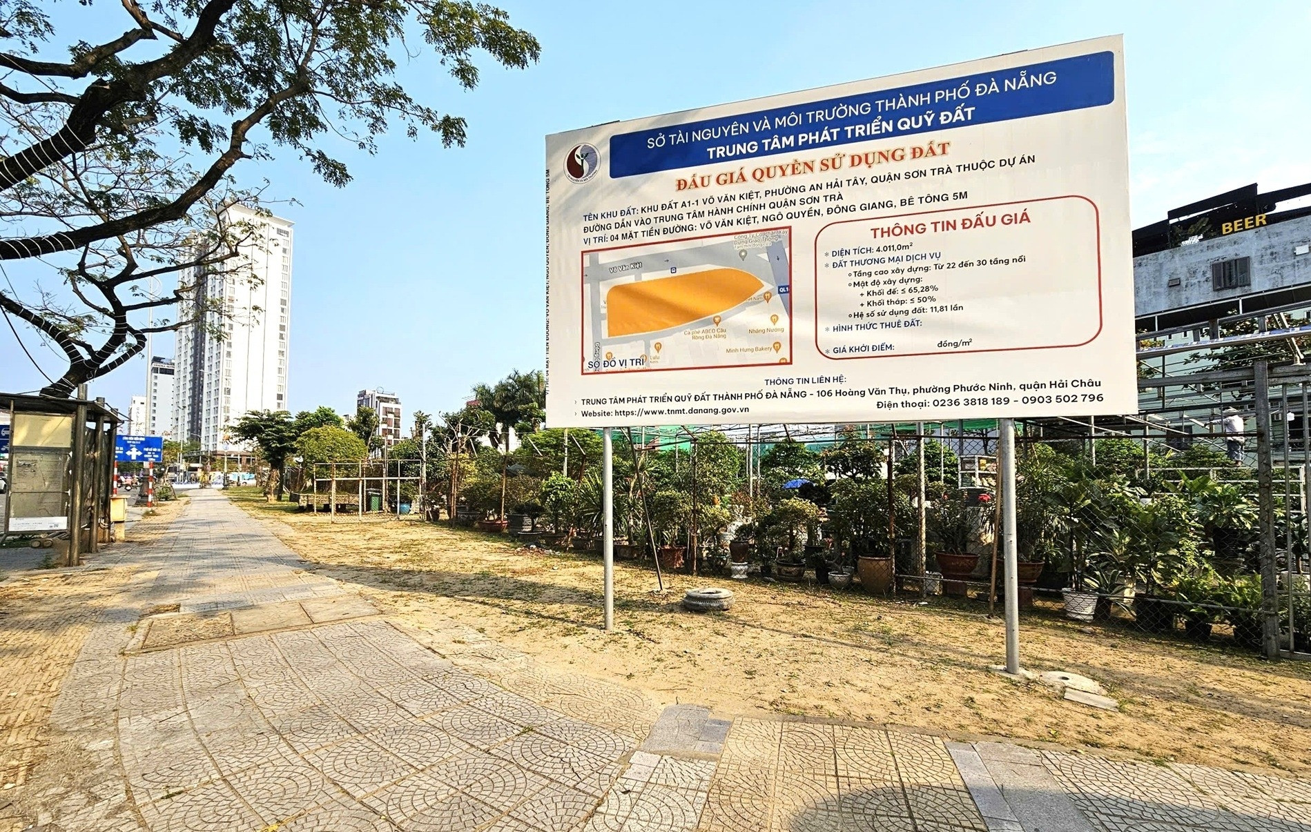 Đà Nẵng đấu giá khu đất 'kim cương' hơn 616 tỷ đồng
