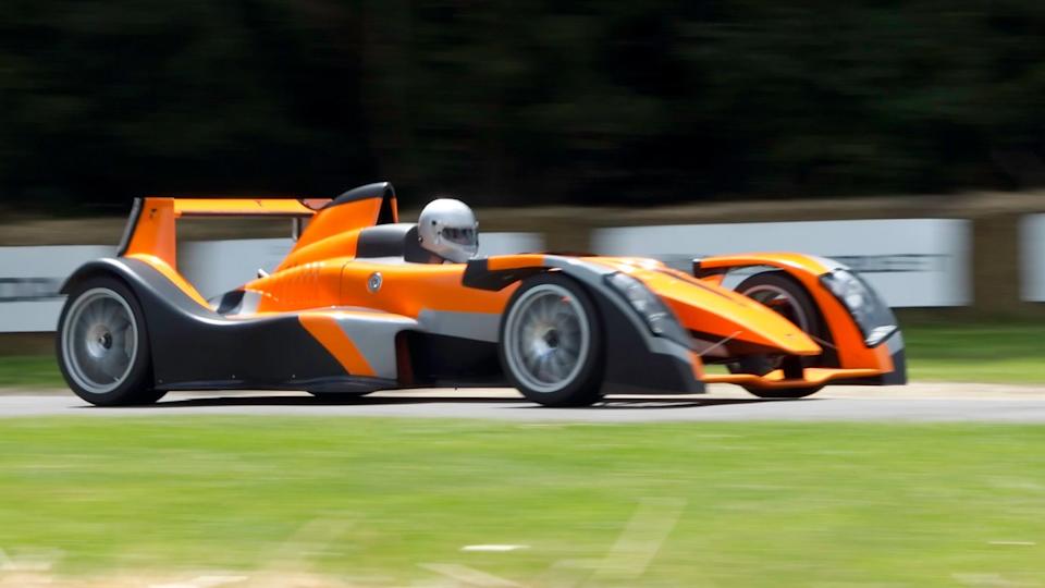 Caparo T1 Supercar - opn track demonstation at the Goodwood Festival of Speec