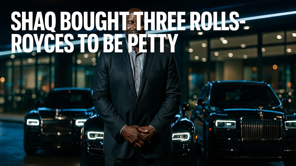 Shaquille O’Neal Says He Bought Three Rolls-Royces After Salesman Questioned His Means