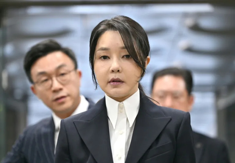 S. Korea's ex-first lady Kim arrested: prosecutors
