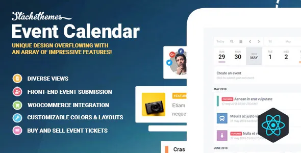 Stachethemes Event Calendar - WordPress Events Calendar Plugin v5.4.1
