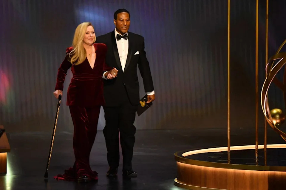 “It was like losing the mom she had to this f–king thing. And the more she’s gotten older now, I think the more it’s hurting her,” Applegate reflected. AFP via Getty Images