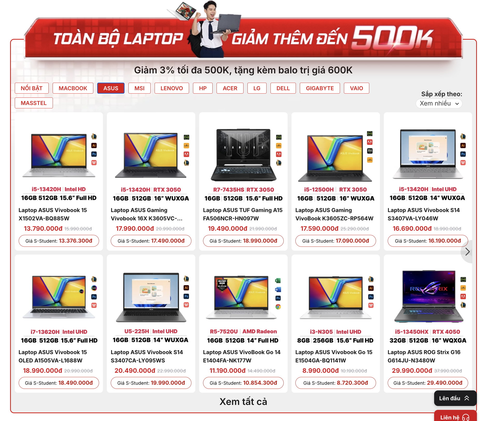 Mùa tựu trường: Cách chọn laptop phù hợp học sinh, sinh viên