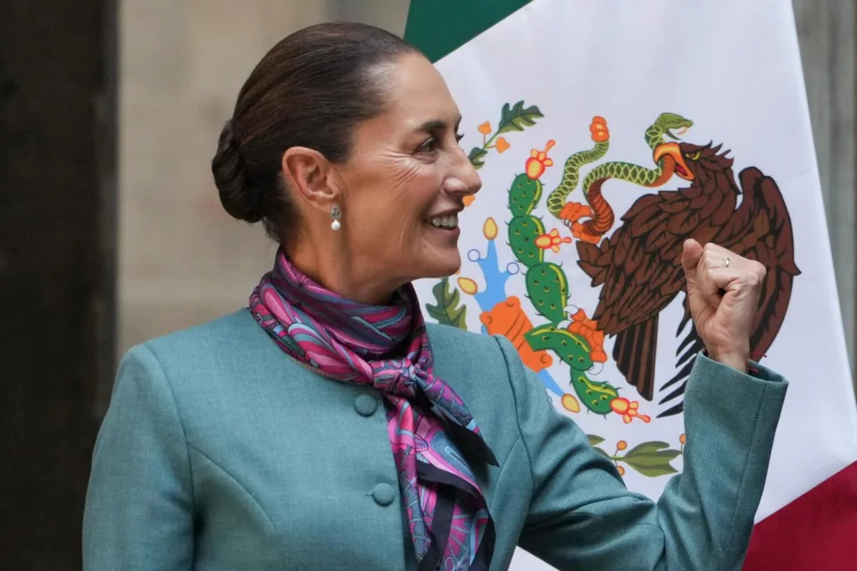 Mexican President Claudia Sheinbaum.