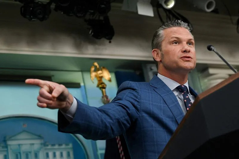 Hegseth supports women's right to vote, Pentagon says, despite his having reposted video