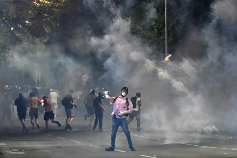 Clashes erupt in several Serbian cities in fifth night of unrest