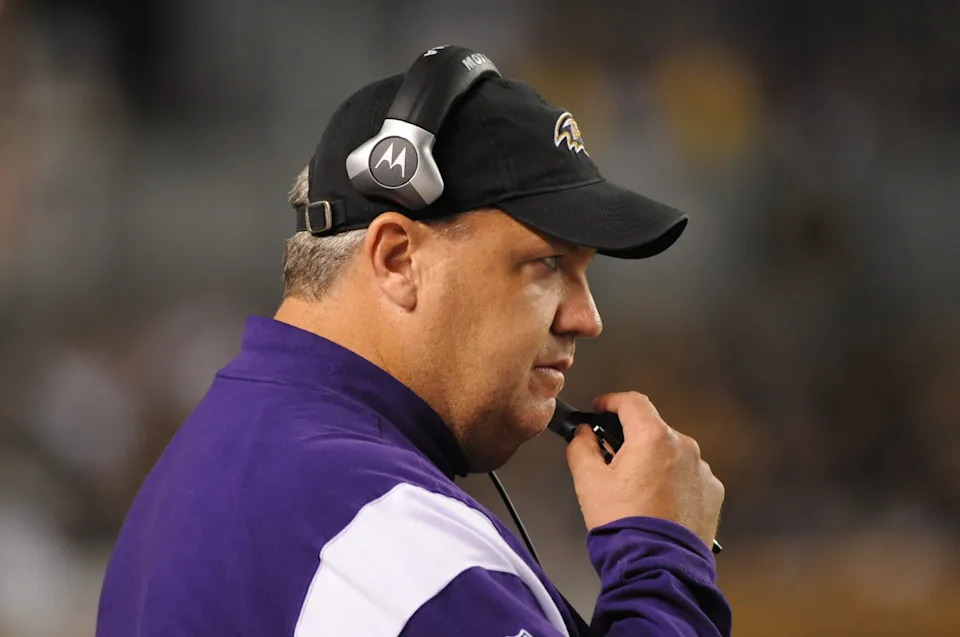 The way Rex Ryan schemed up defense in Baltimore and later with the New York Jets was not new, but its fingerprints are all over NFL defense to this day. (Photo by George Gojkovich/Getty Images)
