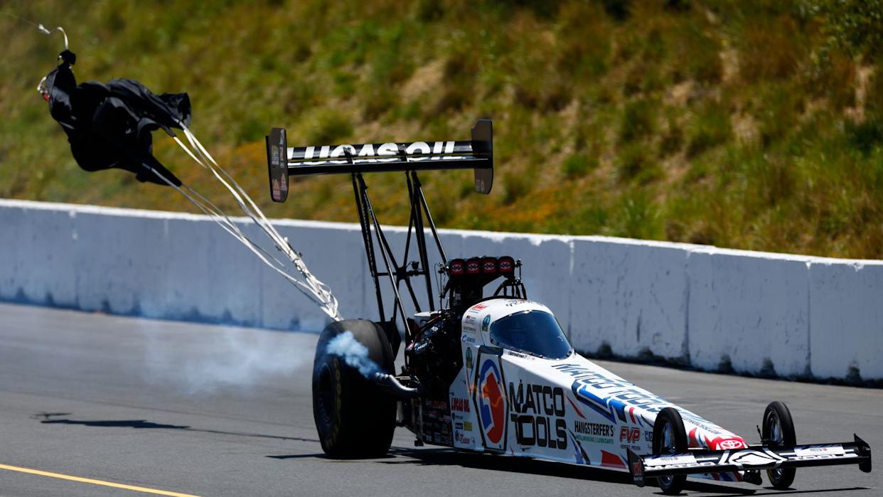 NHRA Brainerd Friday Qualifying: Antron Brown Tops in Top Fuel
