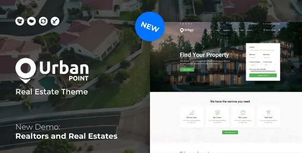 UrbanPoint v1.7 - House Selling & Rental WordPress Theme