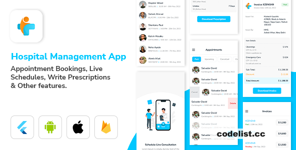 Hospital Management Mobile Application for Doctors & Patients - For HMS Single - 24 May 2024