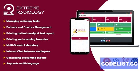 Extreme Radiology v1.0.2 - Medical Radiology Center Management System