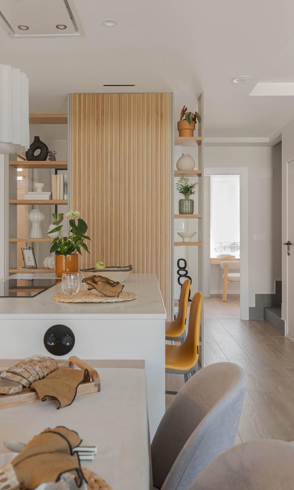 Cocina abierta tras la reforma