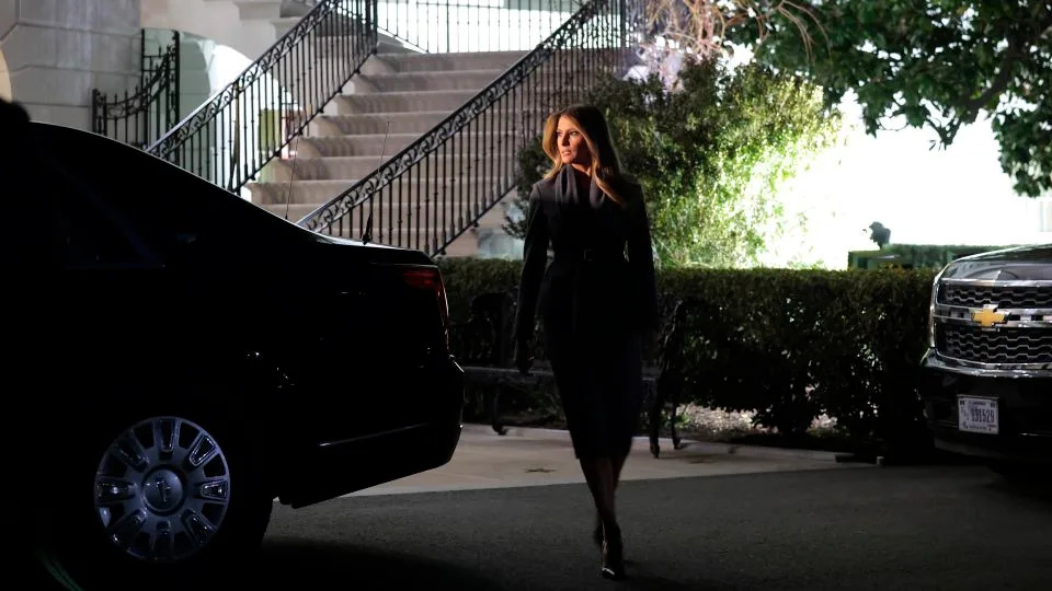 Privately influential but publicly absent, Melania Trump is picking and choosing her moments this term