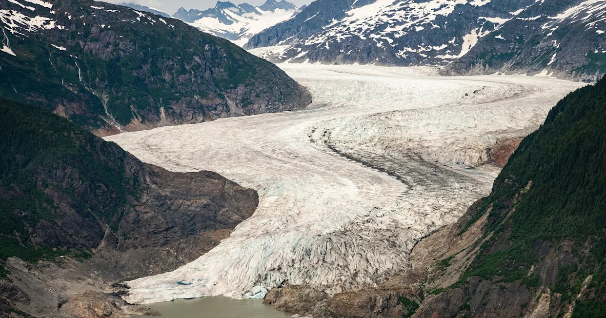Melting Glacier in Alaska Floods State Capital
