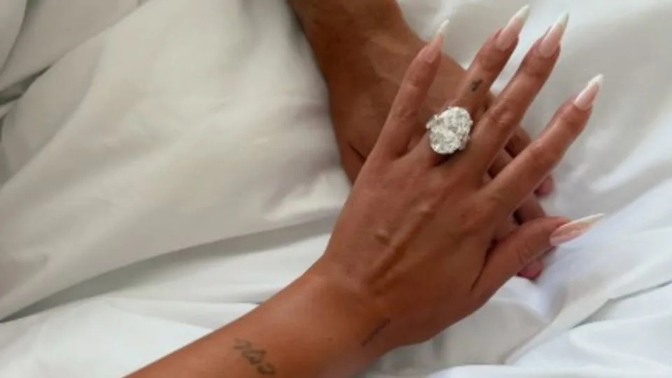 Cristiano Ronaldo se casará con Georgina Rodríguez, que mostró el increíble anillo de compromiso