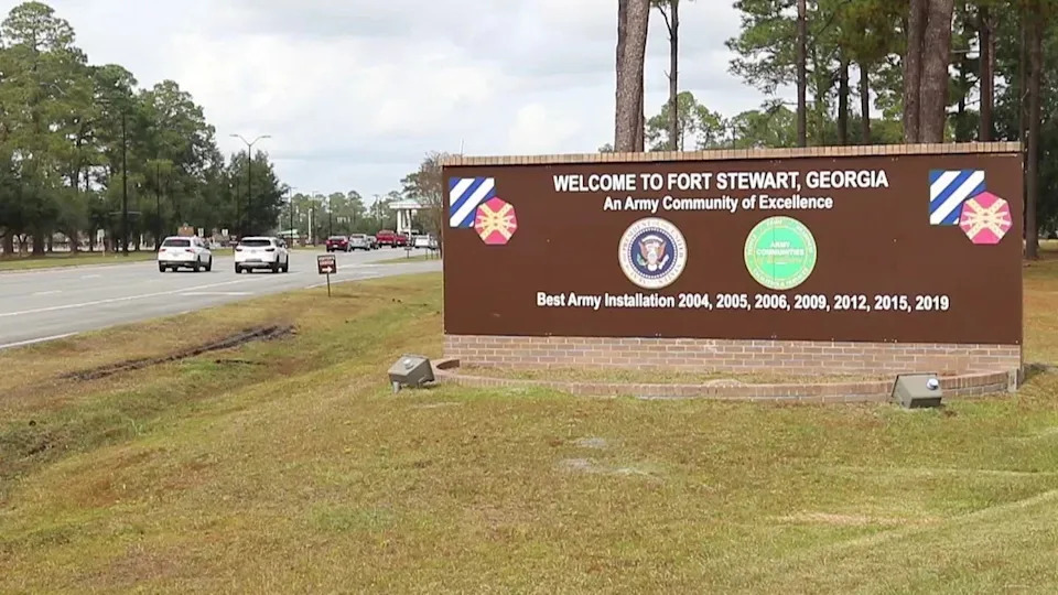 Five soldiers have been shot after a gunman opened fire at the Fort Stewart Army base in Georgia, military officials have said (National Guard)