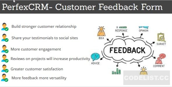 Perfex CRM - Customer Feedback Module v1.0