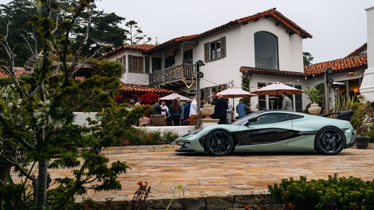 Rimac’s 2,107-hp Nevera R turns heads during electric-heavy Monterey Car Week