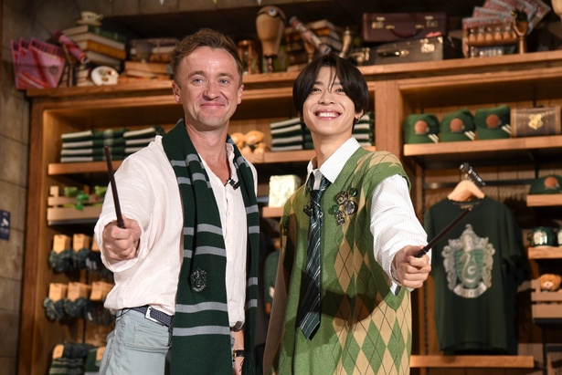timelesz松島聡、『ハリポタ』ドラコ役トム・フェルトンと9年ぶりに再会「トムさんの言葉は、迷いの中にいた自分にとってまさに光でした」