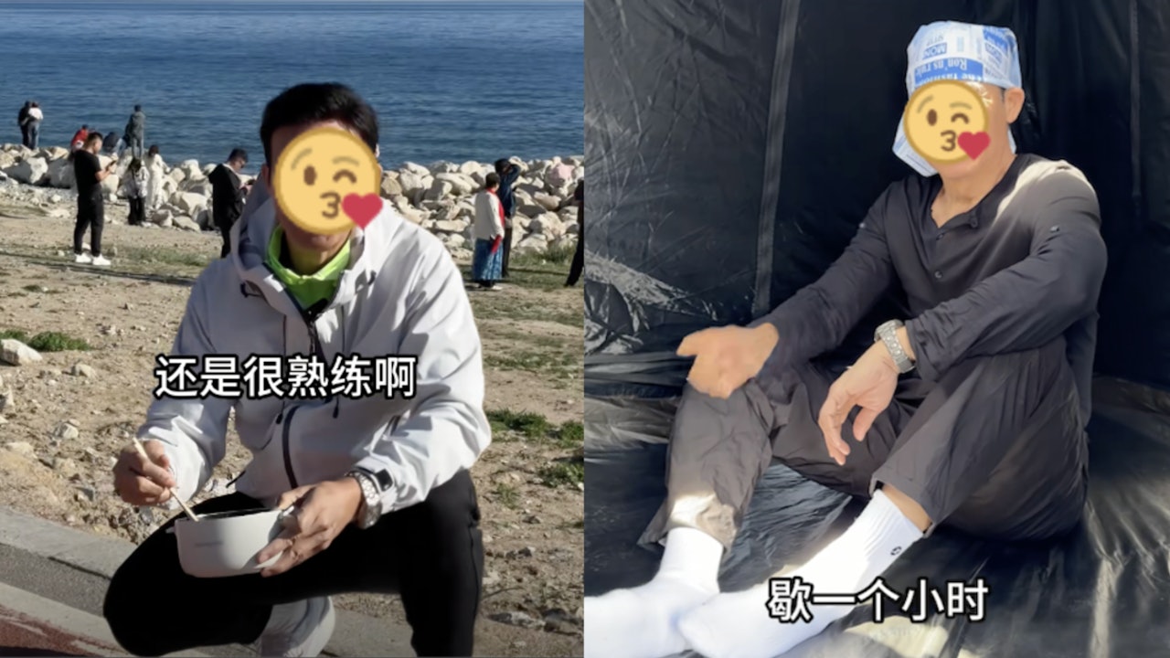 TVB御用奸角住新疆無錢風餐露宿　瞓帳篷踎地打蛋：我想要的生活