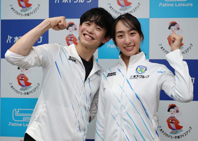 フィギュア櫛田・島田組　デビュー戦は9月、愛称は「いくこう」に