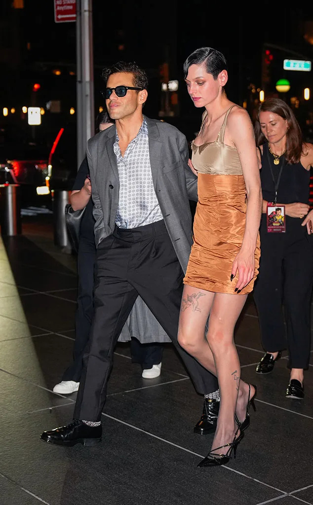 <p>Rami Malek & Emma Corrin</p>