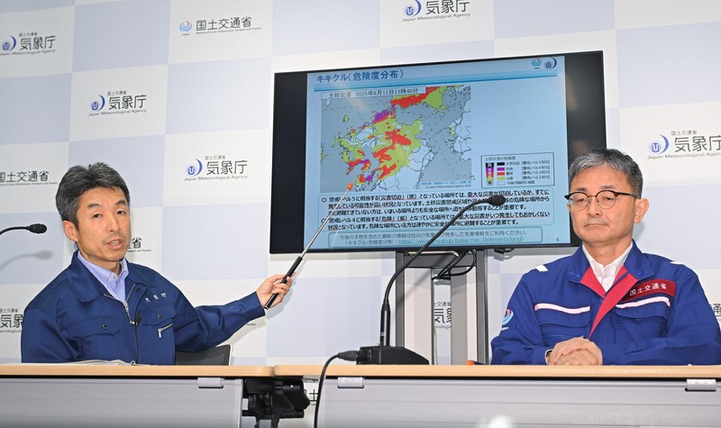 長崎で11日夜から線状降水帯発生の恐れ　気象庁が注意呼びかけ