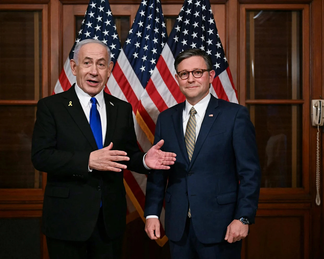 Speaker Mike Johnson visits occupied West Bank to support Israeli settlers