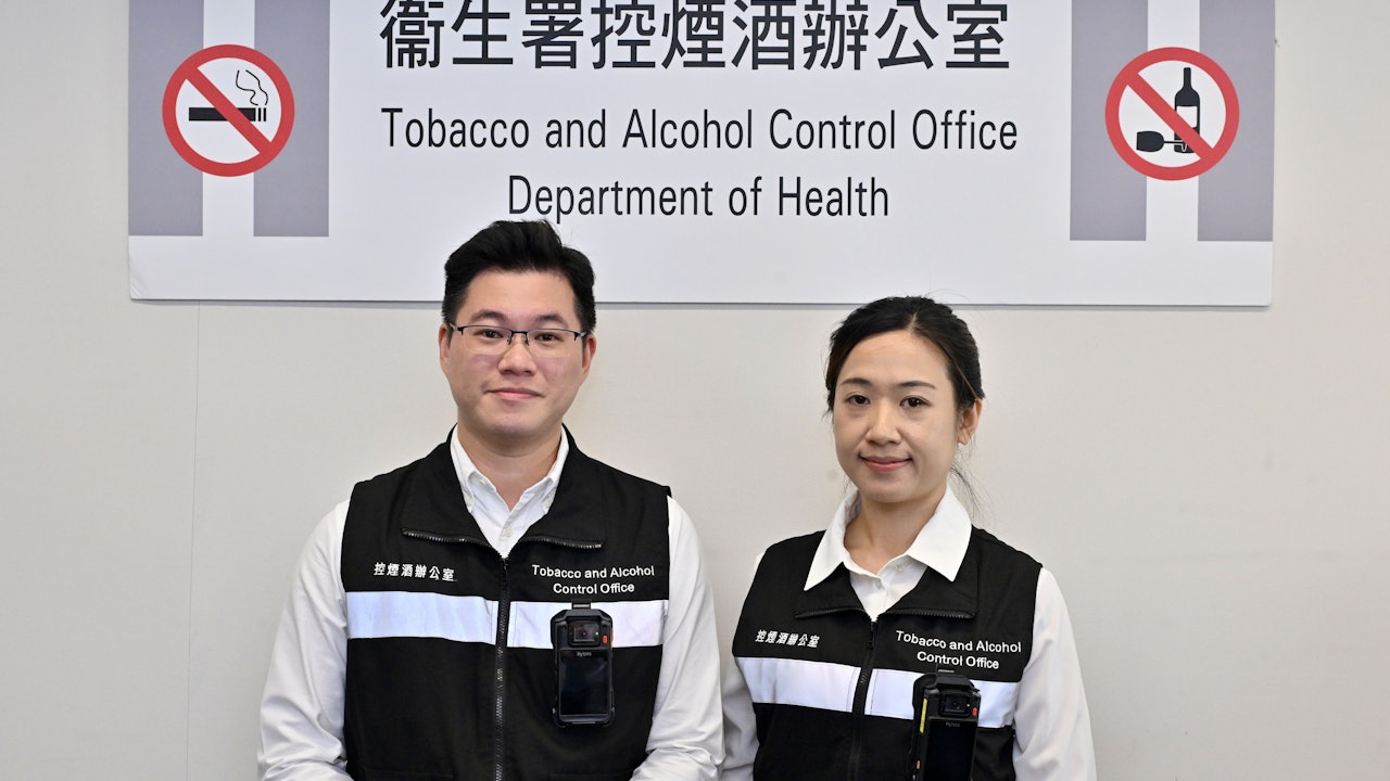 控煙酒辦前線人員明起配置隨身攝錄機助履責　攝錄時將有紅燈閃爍