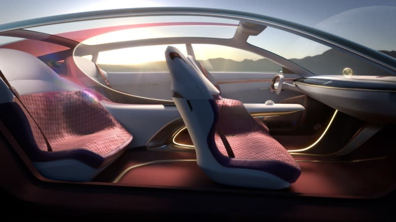Interior of the Buick Electra Orbit concept