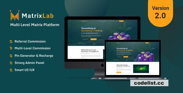 MatrixLab v2.0 - Multilevel Matrix Platform - nulled