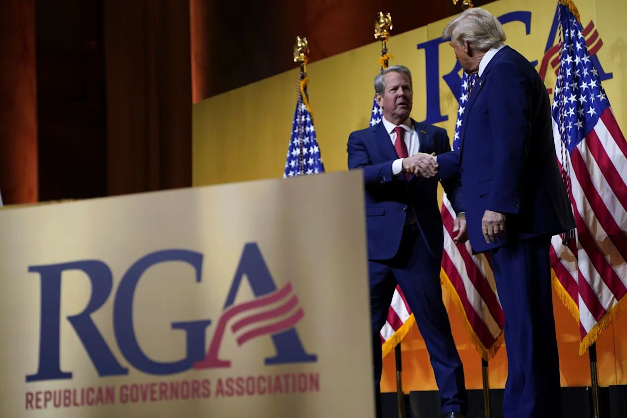 Georgia GOP worries Senate race will turn into Trump vs. Kemp proxy war