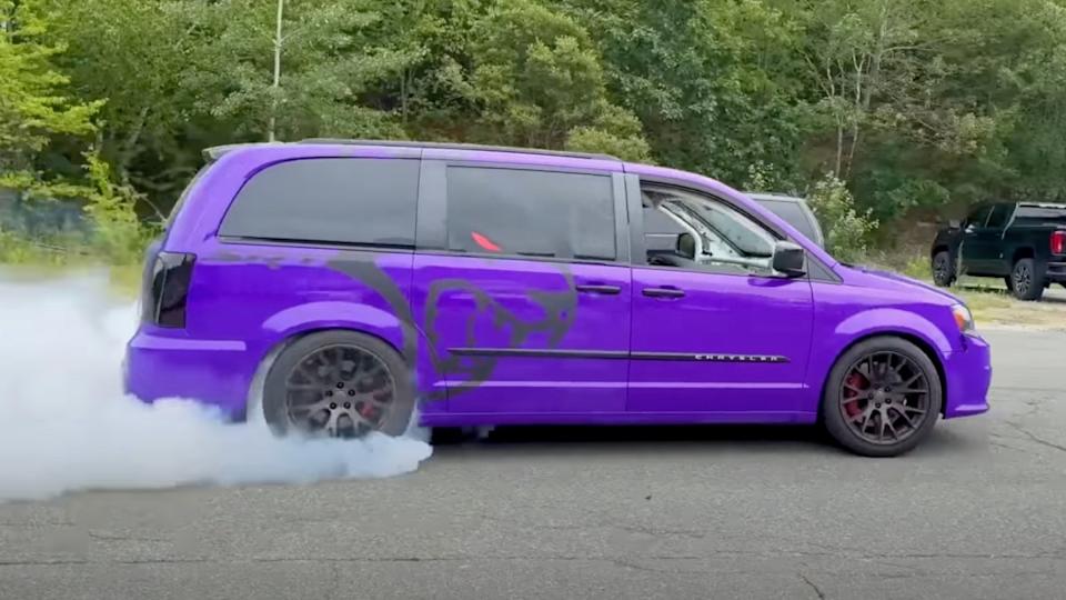 The Hellcat-Powered Minivan We've Been Waiting For Has Arrived with 1,000 HP