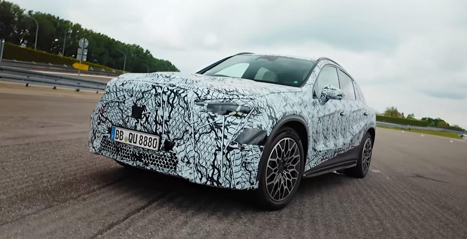 Mercedes-Benz's New Illuminated Grille Is a Design Statement for the EQ GLC