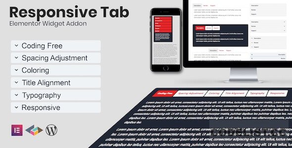 Responsive Tab Elementor Addon Plugin v1.0.0