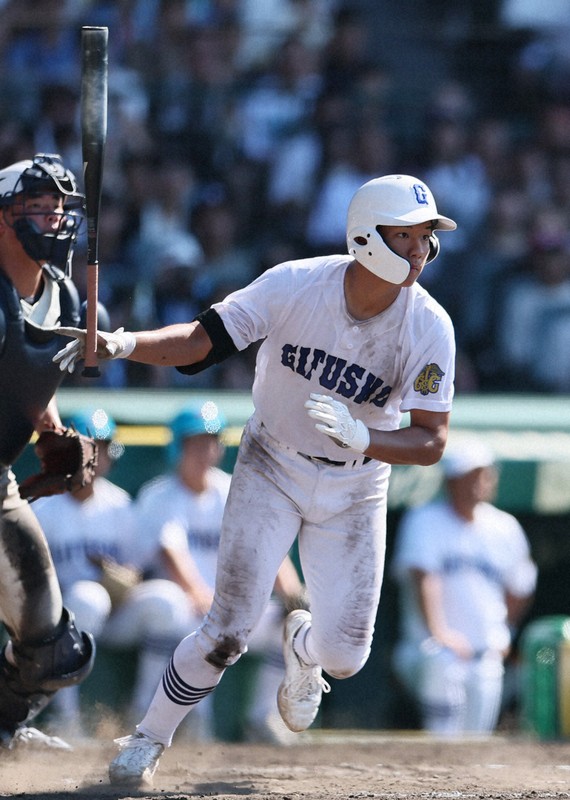 県岐阜商4番・坂口は米国留学へ　「野球は高校で最後」　夏の甲子園